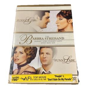 The Barbra Streisand Funny Girl & Funny Lady DVD Box Set (2005, Sony) New Sealed